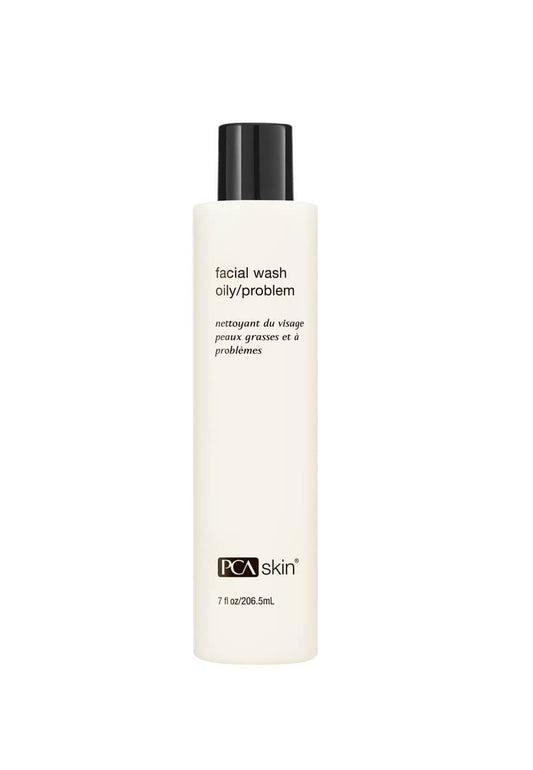 Bottle of PCA Skin Facial Wash for oily/problem skin