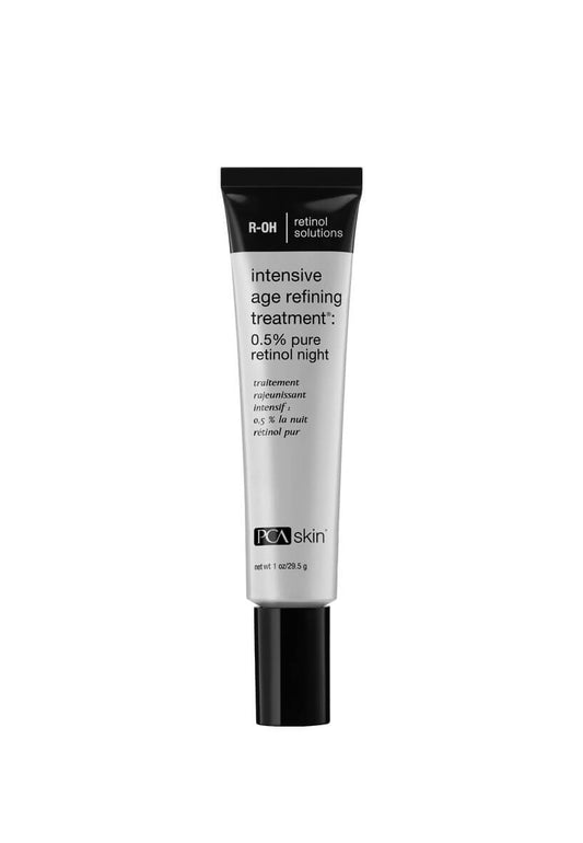 Tube of PCA skin intensive age refining treatment 0.5% pure retinol night