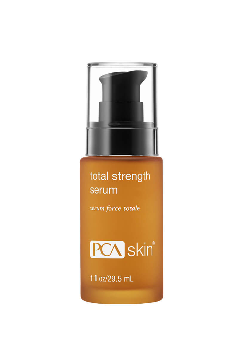 Pump bottle of PCA SKIN total strength serum