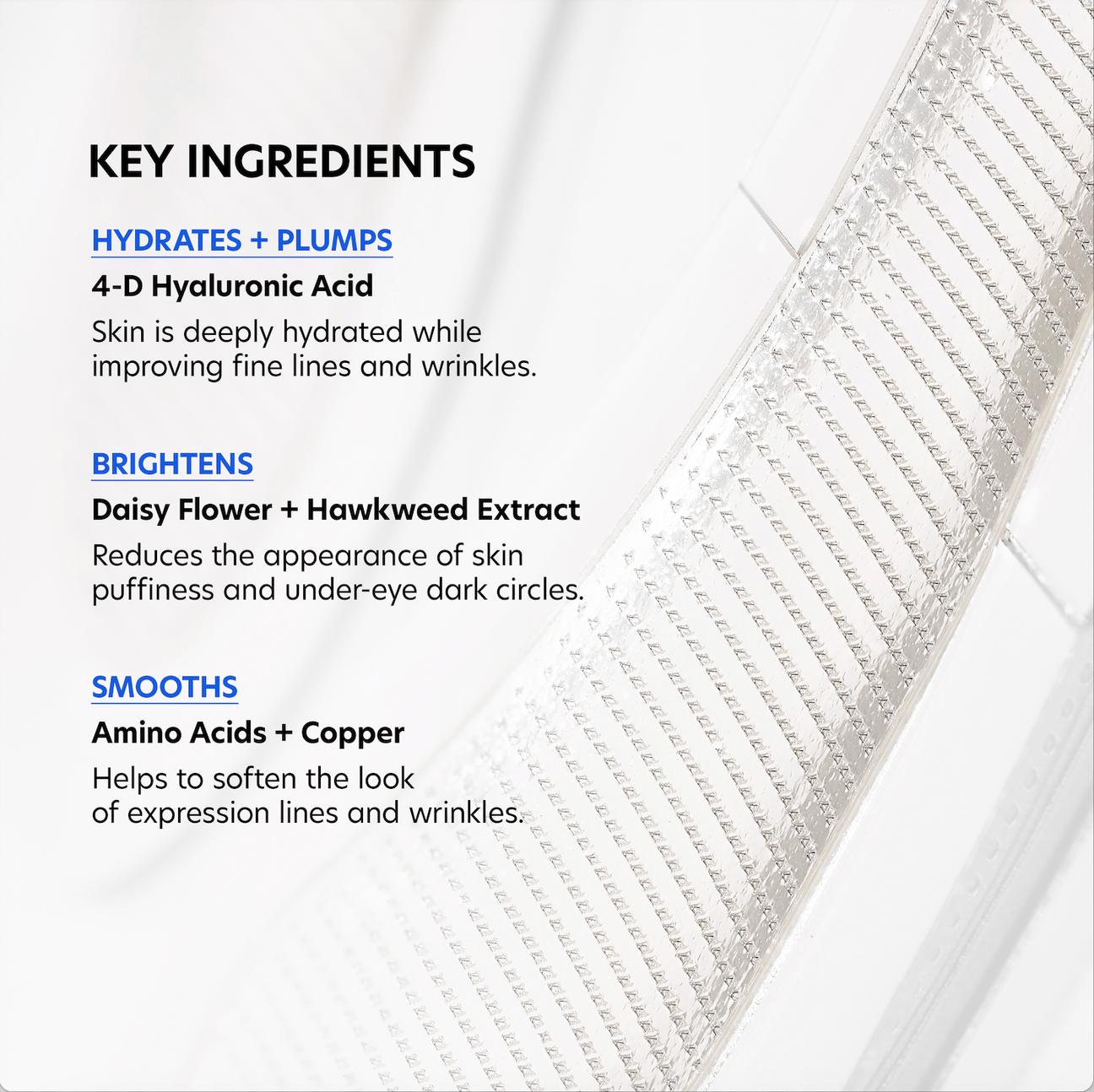 PCA SKIN Hyaluronic Acid Microneedle Eye Patches - Satori Fiori Skin Care